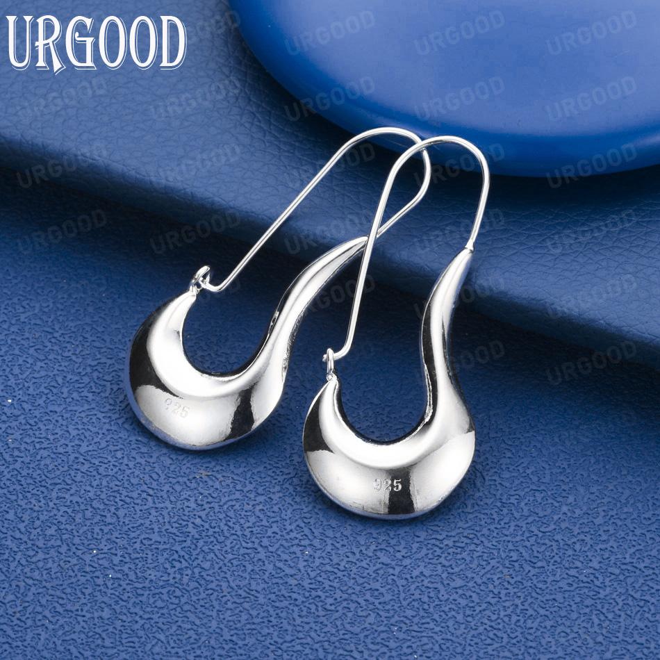 925 Sterling Silver Fashion Shoe-Shaped Pierced Earrings Wedding Jewelry