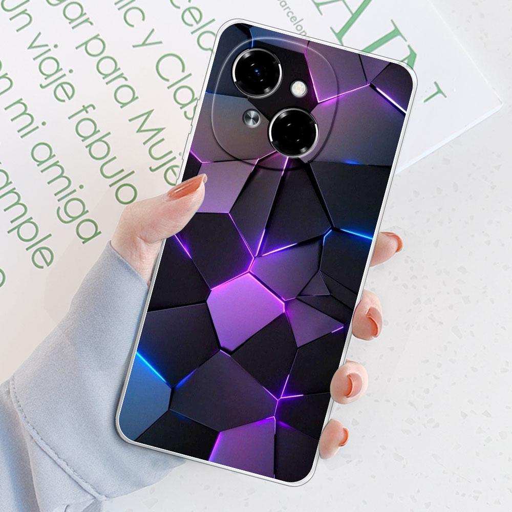 For Tecno Spark Go 1 Case Back Cover For Tecno Spark Go 2025 Shockproof Clear Soft Silicone TPU Phone Case for Tecno Pop 9 Coque
