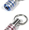 Aluminum Alloy 6pcs Color Keychain Extension Rod for Drill Storage