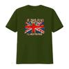 If This Flag Offends You Ill Help Pack Union Jack Britain Unisexs T Shirt 100 Cotton Vintage Graphic Slightly