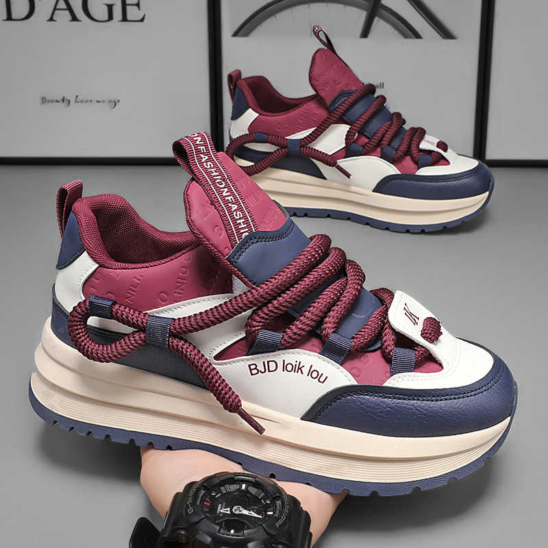 Fashion Rubber Sole Laced Sneakers Dress Heels Mens Gym Trainers Men Black Dress Shoes Sports Functional Best-selling Famous Brands