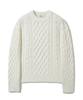 COSTUME O’CLOCK [2Pack] Round Fisherman Semi-Crop Knit 11 Color Cooskt050Set