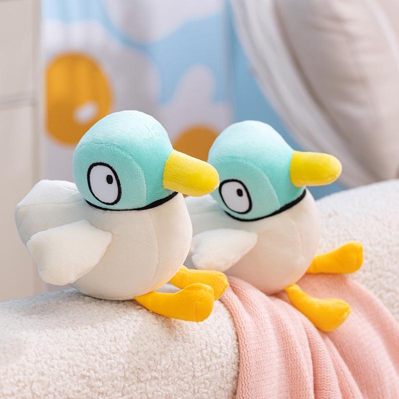 Muñecos Kawaii de Sarah y Pato Rodeados Juguete de Peluche Paloma Animales de Peluche de Película Juguetes para Niños Regalo de Cumpleaños Decoración de Habitación