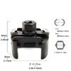 Adjustable Two-Jaws Oil Filter Wrench Filter 60-80mm Filter Wrenches Remover Steel Fuel Cast Two-Claw Disassembly Tools