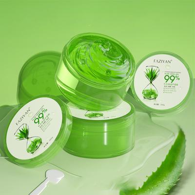 Aloe Vera Gel beruhigende Feuchtigkeitslotion Aknekontrolle Ölcreme Aloe Gel gefriergetrocknetes Pulver aufhellend für die Haut