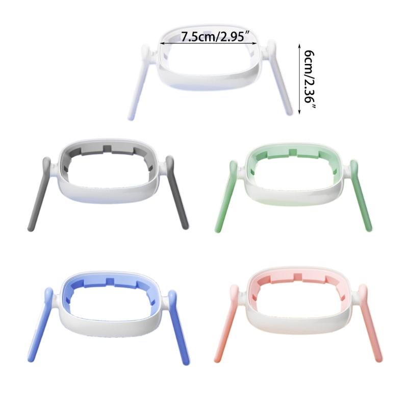 Ergonomic Designs Bottle Handle Practical & Durable Wide Neck Handle Flexible ABS Grip for Feeding for Milk Bottles