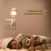 HPH LED USB Night Light Cartoon Cute  Night Lamp Babies Bedroom Decorative Feeding Light Bedside Tabe Lamp Xmas Gifts For Kids
