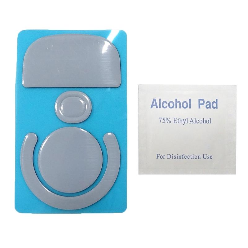 1Set Replacement Curved Edges Mouse Skates Mouse Feet Stickers for GProX Superlight Mouse Glides Curved Edges