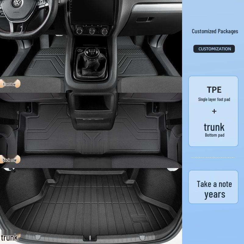 Volkswagen Sagitar Floor Mats & Door Sill Body Kit for Car Interior Style