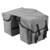 Bags & Panniers Bike Back Pannier Bicycle Rear Seat Bag Grey
