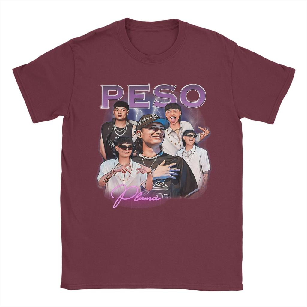 Singer Peso Pluma Dinastía Tour 2026 TShirts for Unisex Casual 100 Cotton Tees O Neck Short Sleeve T Shirts Adult Clothing