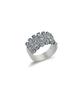 Thestillroom [Silver] #R2527 Crack Texture Ring
