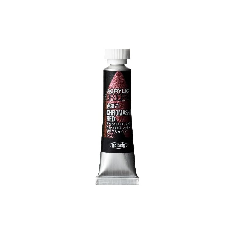 

holbein Acrylic color [iridescence] AC971 5ml chromashine red 14871