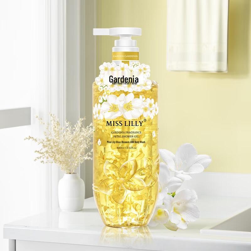 

Miss Lilly Gardenia Scented Petal Shower Gel