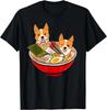 Corgi Japanese Ramen T-Shirt Funny Dog Gift Unisex T-Shirt
