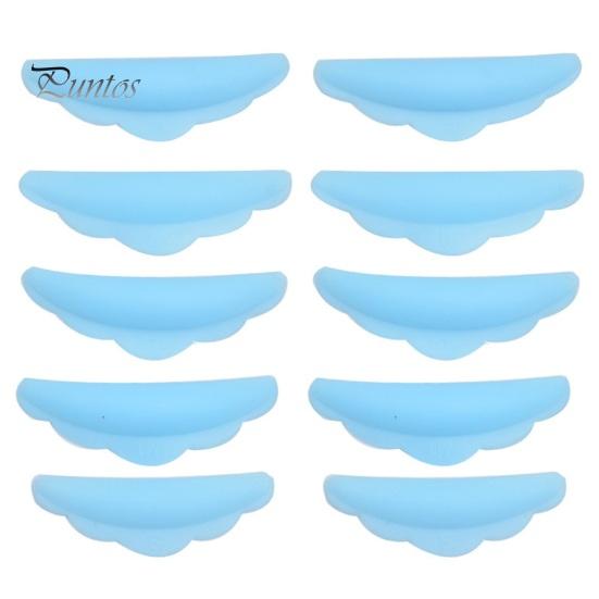 

10 пар силиконовых подушечек для завивки ресниц, мягкие, нежные, эластичные, удобные для использования, прокладка для завивки ресниц синий