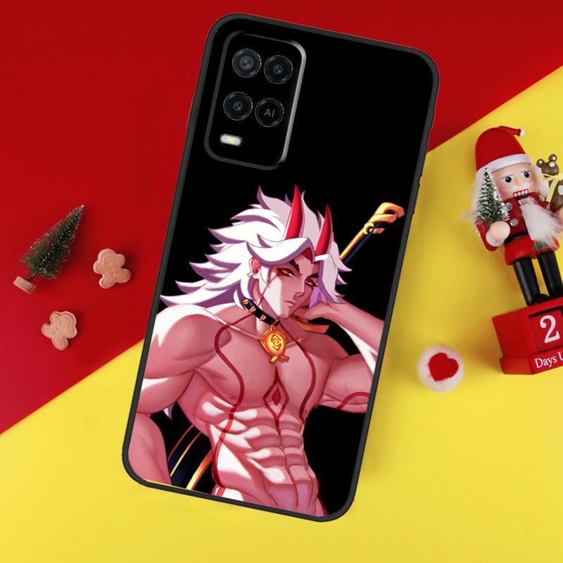 Genshin Impact Arataki Itto Case For Oppo A78 A98 A18 A38 A58 A5 A6 Pro A54 A74 A94 A17 A57 A80 A60 A40 A96 A76 A16 A15
