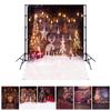 Andoer 1.5*2 Meters / 5*7 Feet Christmas Holiday Theme Background Photo Studio Props Foldable