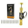 1/4" & 5/16"  HVAC Maintenance Tool Brass Valves Cores Remover Valves Cores Removal Tool Fast Recovery and Evacuation