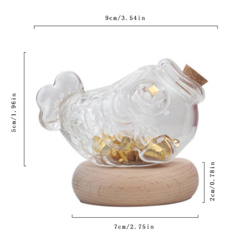

Small Clear Money Bank Fish Shape Money Storage Jar Exquisite Coin Cash Can Cute Storage Jar Decoration for Kids Teen Adults