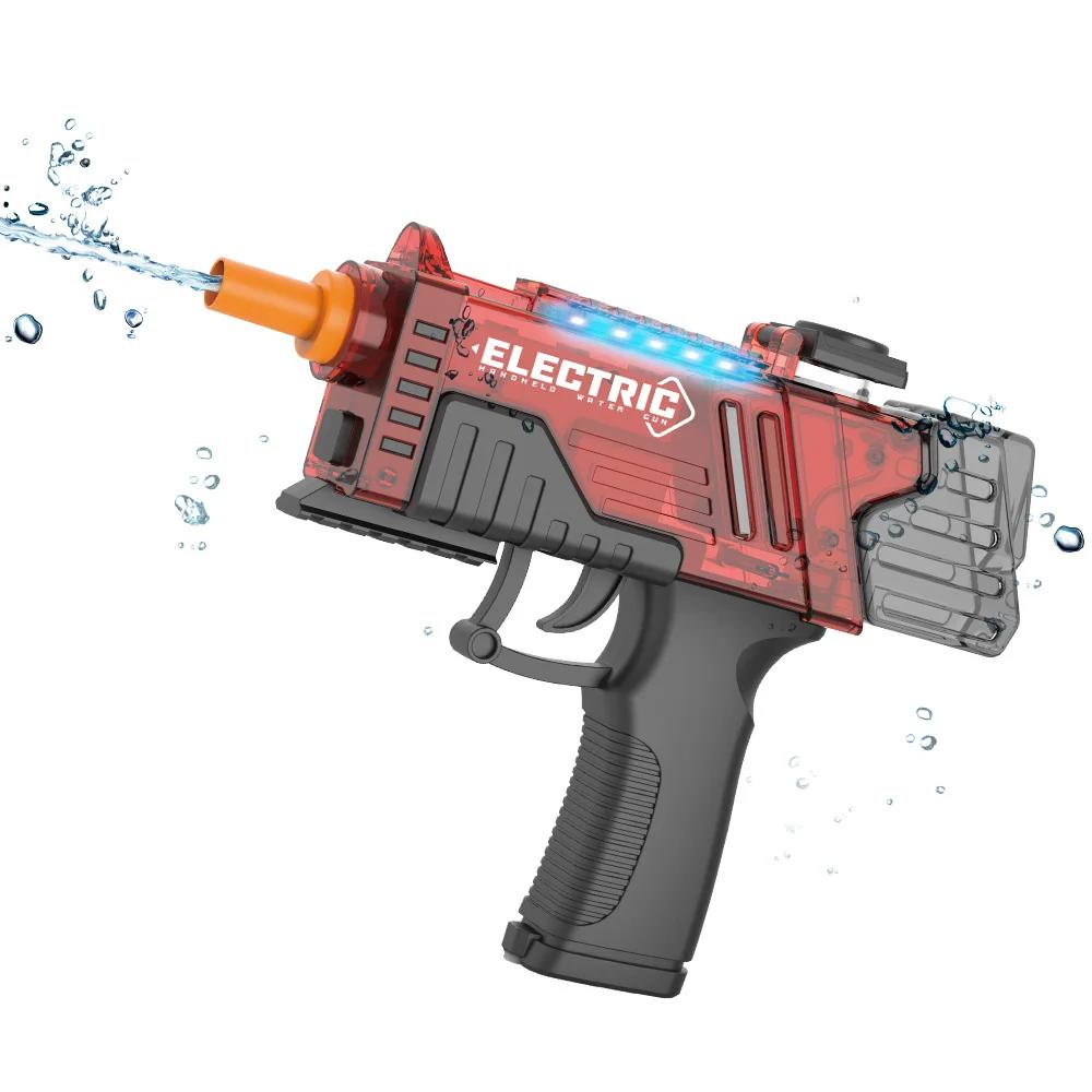 Non-Toxic Electric Water Gunsquirt Gun Toyautomatic Water Gun Long Range Blaster Up To 32 Ftoutdoor Pool Party Shooting Game Toy