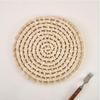Rustic Straw Woven Wall Decor Set - Decorative Hanging Pendant for Restaurants and Homes