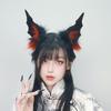 Black Demon Tail Prop Dark Gothic Cosplay Costume New Demon Horns Headband  Party