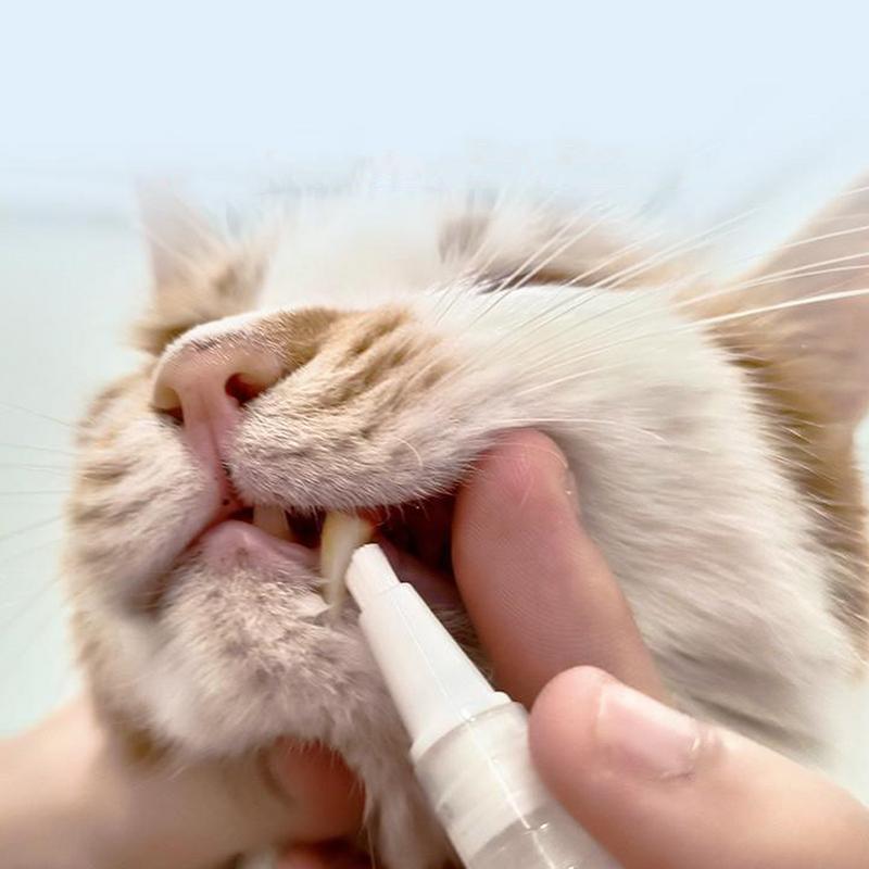 Pet Teeth Cleaning Pet Teeth Repairing For Teeth Cleaning Pet Toothbrush Pen Odorless Cat Teeth Cleaner Tool For Puppy Kitten