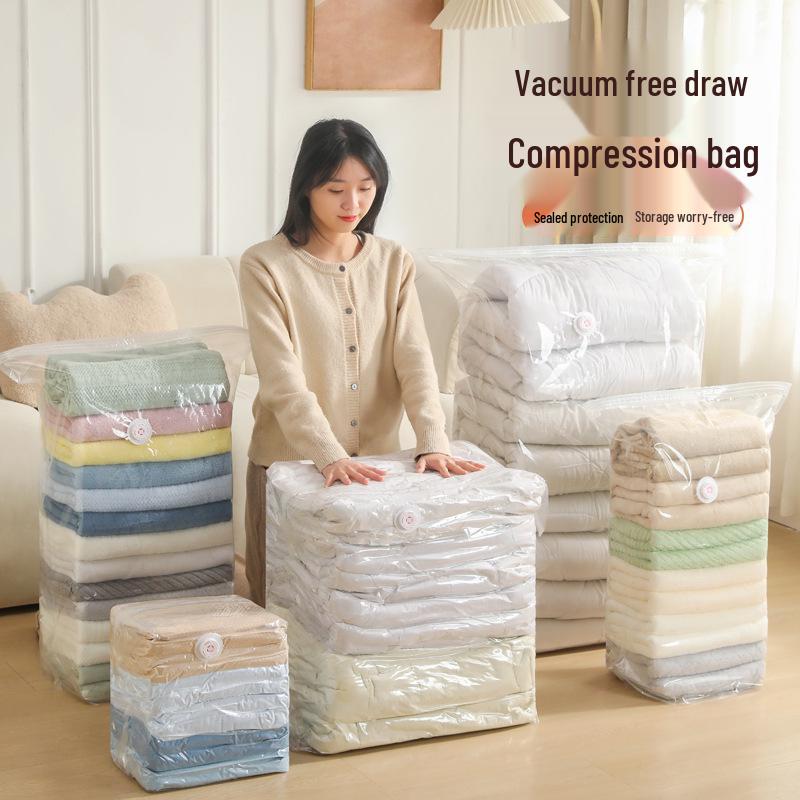 Extra Large 3D Vacuum Storage Bag for Comforters and Clothes