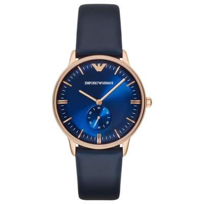 Zegarek ARMANI AR2071. Kwarcowy, Kolor Niebieski. Mężczyzna.
