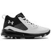 Under Armour Lockdown 5 GS White Black Kids Sneakers 3023533-100