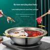 Chuyi Qi 304 Stainless Steel Twin-Flavor Hotpot