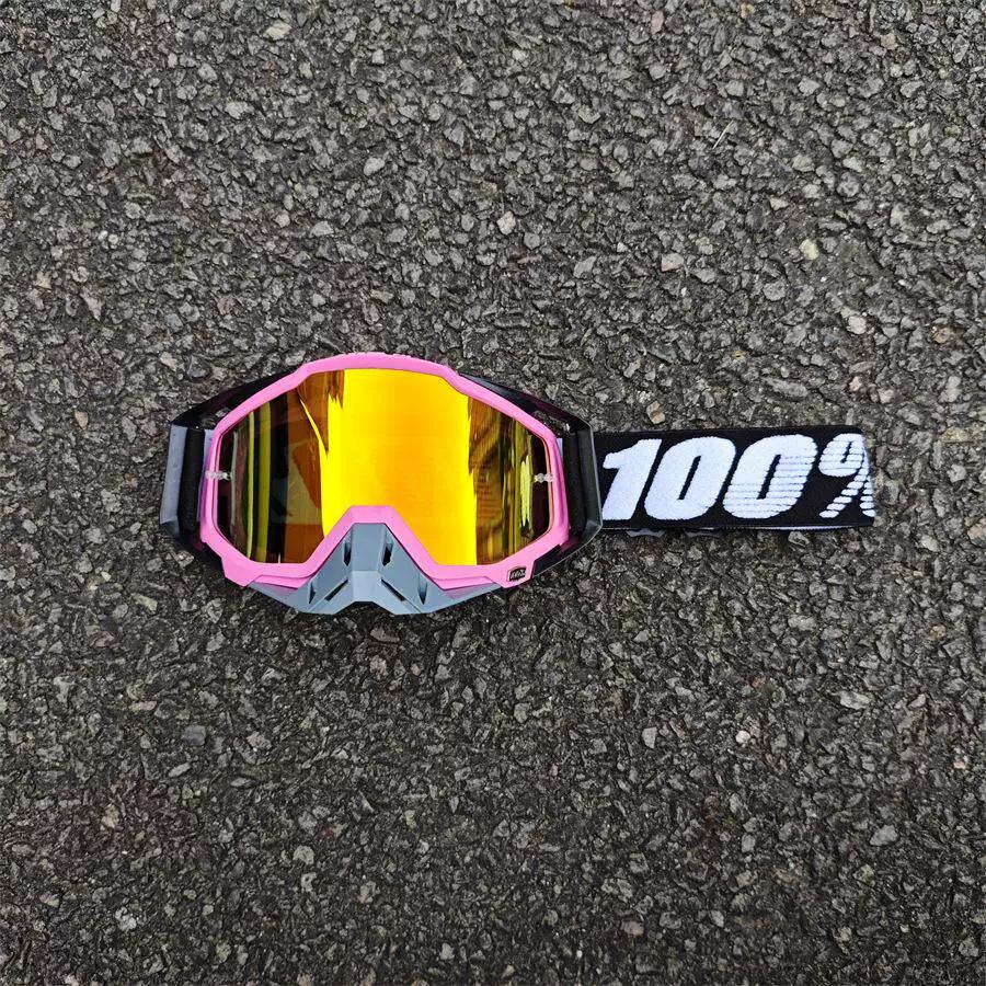 100% Motorcycle Goggles, Outdoor Riding Goggles, Racing Off-Road Helmet Goggles