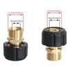 Power Washer Hose Coupler Pressure Washer Adapter Quick Connect To Power Washer M22x1.5 Female To M22x1.5 Male Thread