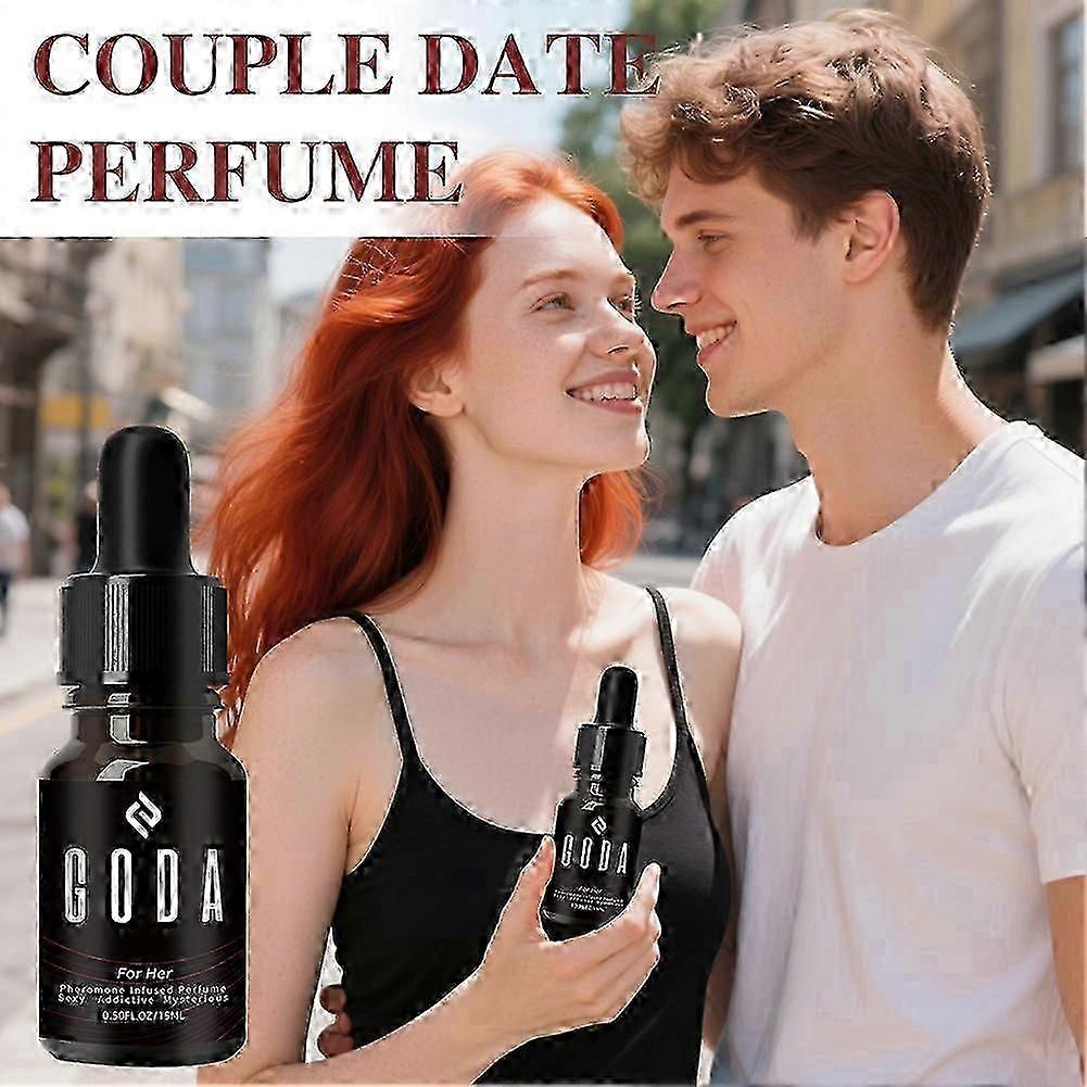 1-3X GODA For Her Pheromone Perfume for Women - 15ml/0.50 Fl. Oz Long-Lasting Goda Pheromone Perfume Gift Less