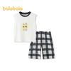 Balabala Boys' Summer Sleeveless Pajama Set