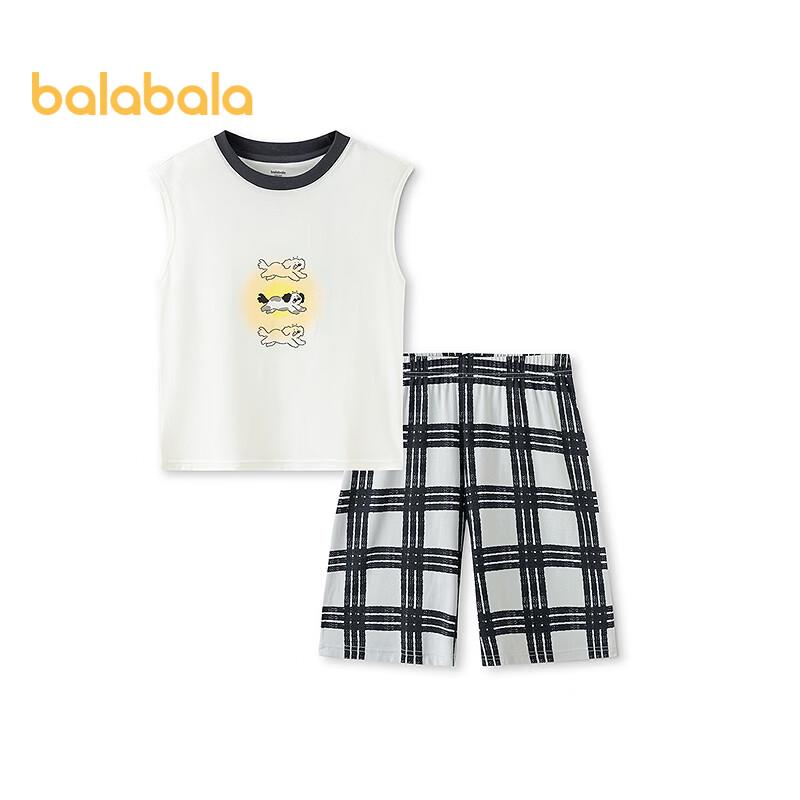 Balabala Boys  Summer Sleeveless Pajama Set 140