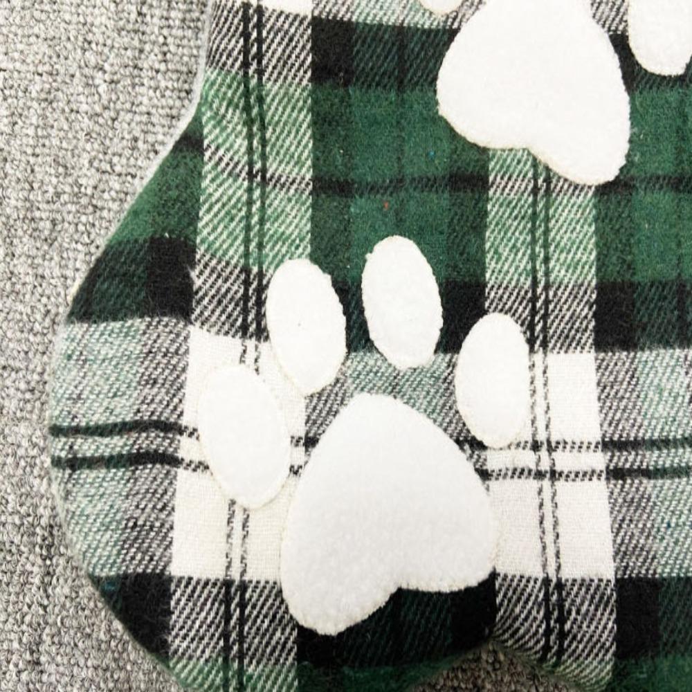 Reusable Dog Bone Shape Candy Bag Creative New Year Gift Bag Xmas Ornament Christmas Socks  Home