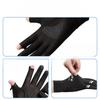 Men's Sunscreen Gloves for Summer Thin Outdoor Touch Screen Flip Non Slip Breathable Riding Driving Mesh Ice Silk Gloves