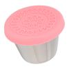 Stainless Steel Dressing Container   Dipping Sauce Container with Sealing Silicone Lid for Beauty Salon Kitchen 70ml