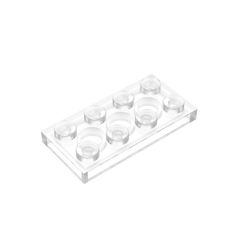 Non-Toxic Moc 10Pcs 3020 2X4 Plate Building Blocks Kit High-Tech Board Light Panel Bricks Particle Idea Toys Children Birthday Kid Gifts