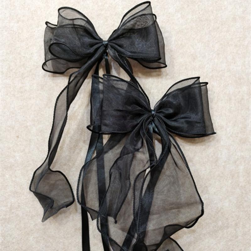 Nordic Ins-style Ribbon Bow Curtain Tieback Bedroom Living Room Curtain Tie Back Home Decor Artistic Elegant Interior Decoration