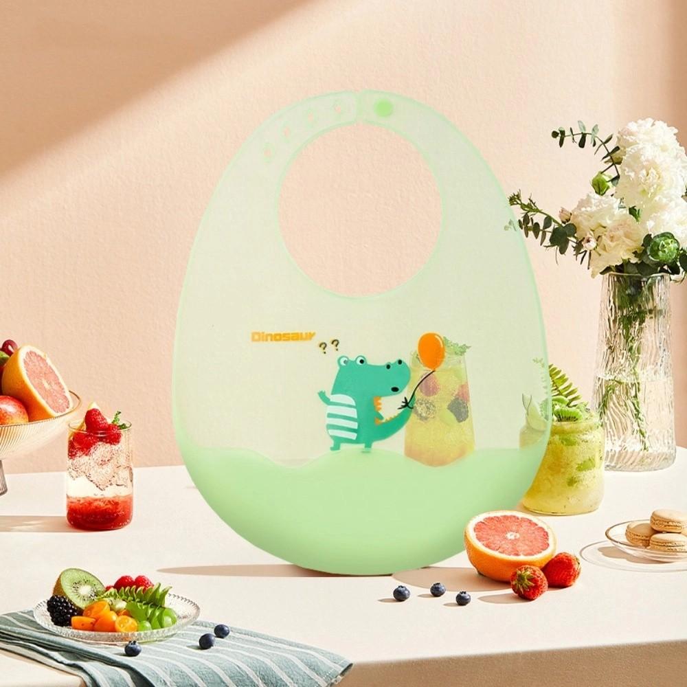 Silicone Baby Bibs Soft Baby Food Napkin Cute Children Food Apron  Baby Feeding Stuff