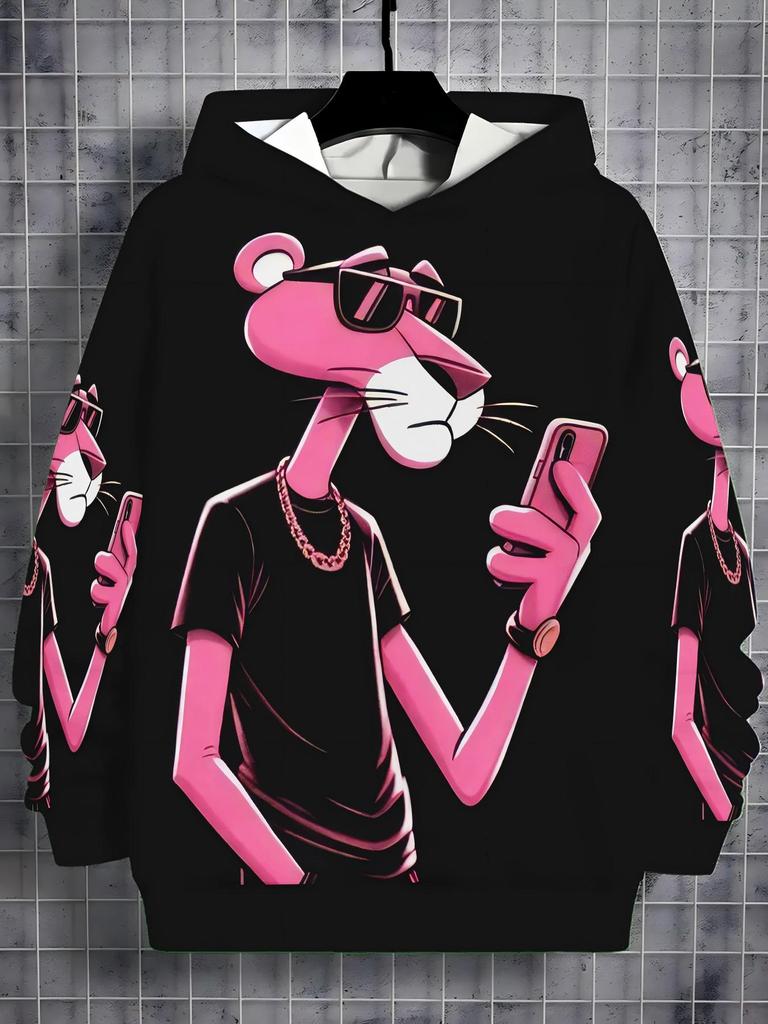 Nueva sudadera de anime, ropa infantil de dibujos animados 3D para niños y niñas, ropa de otoño de manga larga, adecuada para niños de 5 a 14 años