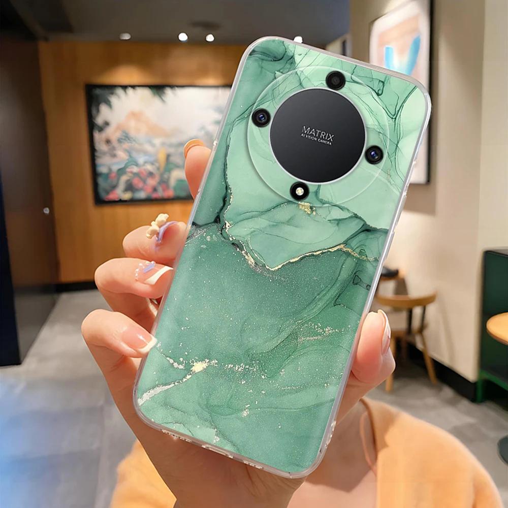 Case For Honor X9a Case Honor X9b Magic5 Magic6 Magic 5 6 Lite Transparent Soft Silicone TPU Funda Protective Back Cover Casing
