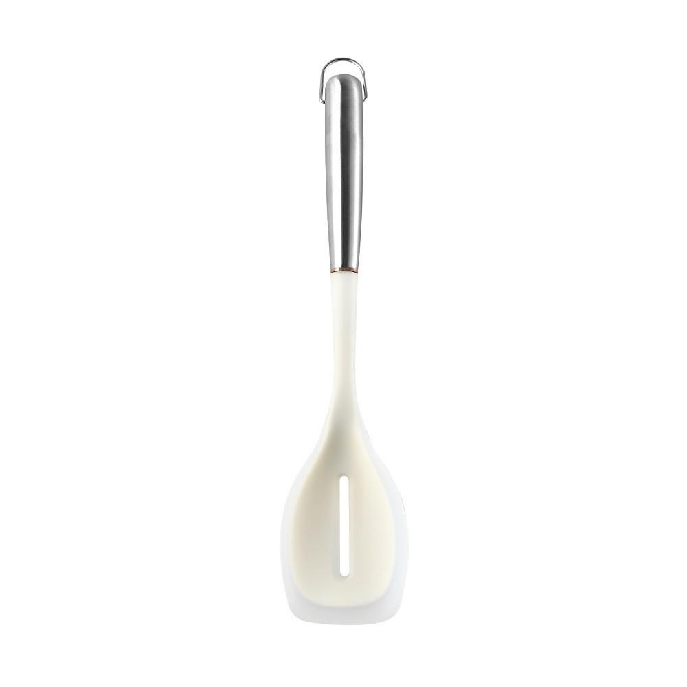 New Stainless Steel Handle Silicone Kitchenware Set Household Spatula Cooking Spoon Spatula Kitchen Non-stick Pan Silicone
