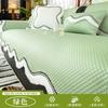 Summer Cool Ice Silk Sofa Cushion  New Non-Slip American French Straight Row Leather Sofa Mat Seat Cushion Cover Cloth
