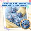 TOP TOY Disney "Mini Fluffy Stitch" Series [Assorted Box of 30] Blind Box Figures, Soft Vinyl Toys, Gift, Birthday Present, Disney Character
