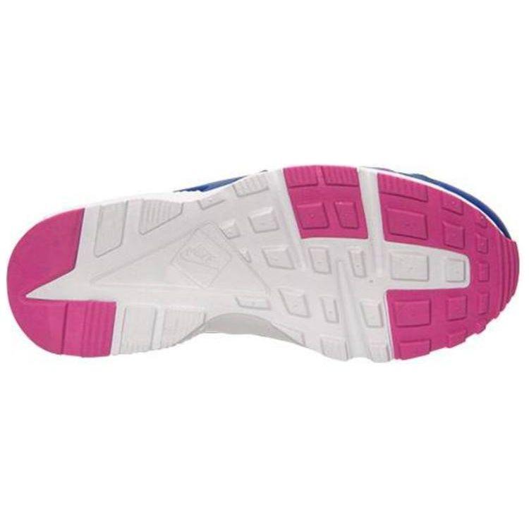 Nike Huarache Run Comfortable Lightweight Fabric Synthetic Leather Shock Absorbing Non-Slip Wear-Resistant Low-Top Running Shoes 704946-500