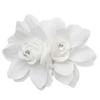 Hair Clip Flower Shape Temperament Fabric Beautiful Hair Claw Clip for Wedding